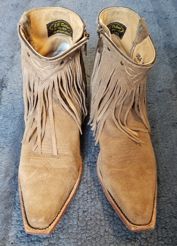 Fringe Booties - image 1